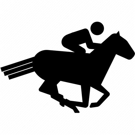 Gallop Horse Jockey Race Rider Riding Icon Download On Iconfinder