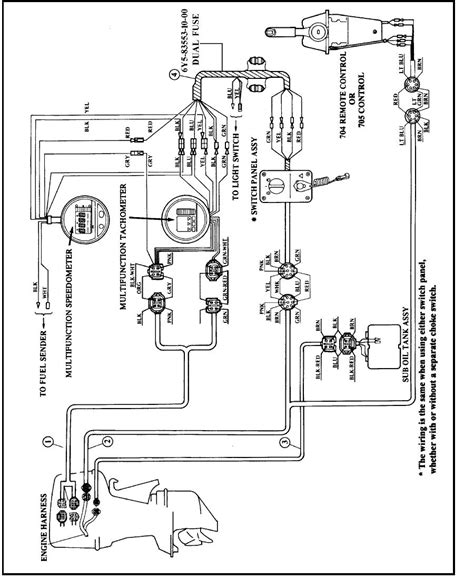 Yamaha 704 Control Box Diagram