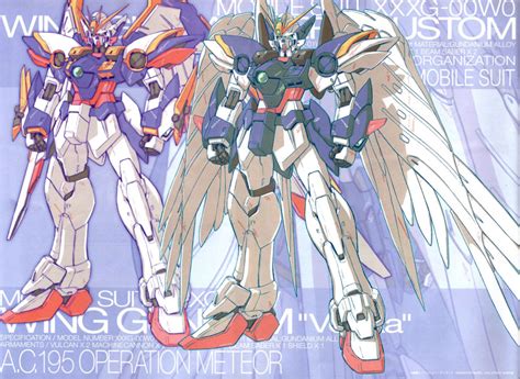 Katoki Hajime Wing Gundam Wing Gundam Version Ka Wing Gundam Zero
