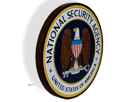 Us National Security Agency Plaque Or Seal Planearts