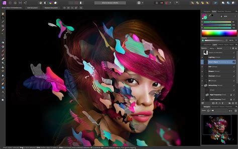 This app facetune allows you to choose a photo and optimizes the physical features it finds so that the person in the picture appears better without changing too much. Affinity Photo, one of the best photo editing apps, 50% ...
