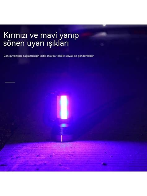 Go Biz P50 Parlak Uzaktan El Feneri USB Şarjlı El Feneri LED Kamp