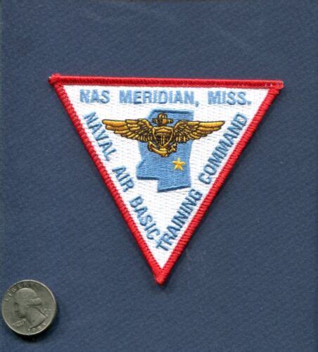 Nas Naval Air Station Meridian Ms Us Navy Base Training Command Squadron Patch Ebay