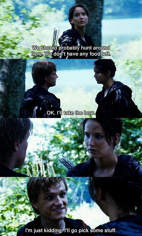 Peeta And Katniss Hunger Games Hunger Games Humor Hunger Games Memes