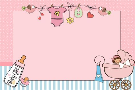 30 Invitaciones De Baby Shower Para Imprimir