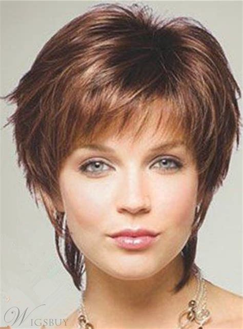 Don't worry, i've got you covered! Style Short Layered Straight Human Hair With Bangs Capless ...