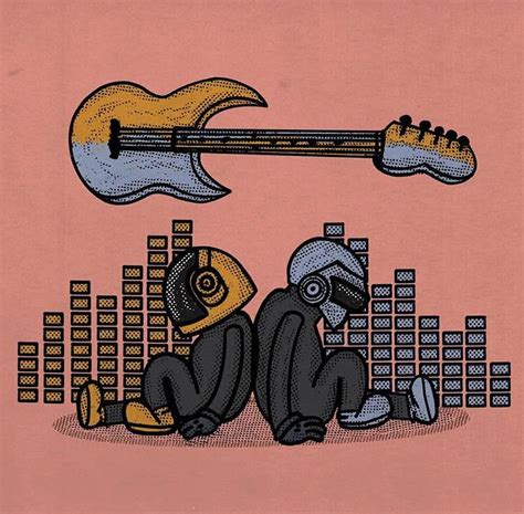 Daft Punk By Cartoonchaser R Fanart