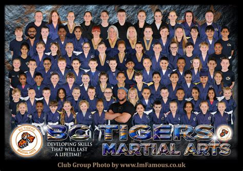 Bc Tigers Martial Arts B70 0ru Tuesday 18th To Wednesday 19th May