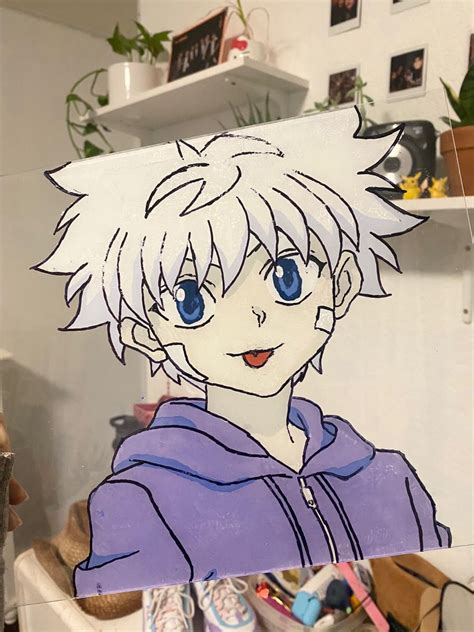 Anime Things To Draw On A Canvas Cool Anime Drawings At