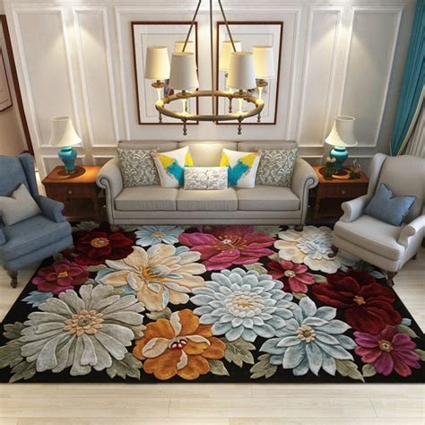3d Creative Flower Carpets And Rugs Wedding Hallway Bedroom Living Room
