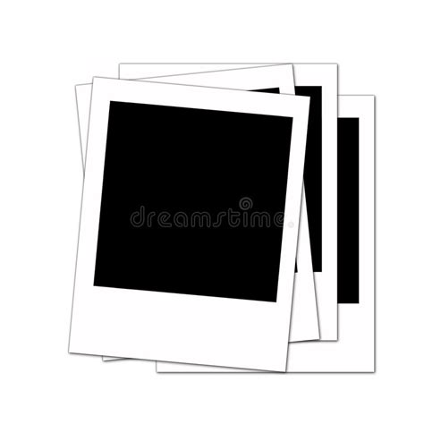 Polaroid Stack Stock Illustration Illustration Of Isolated 4852536