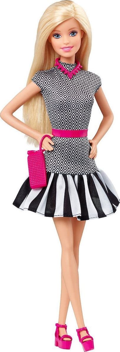 Mattel Κούκλα Barbie Fashionistas Barbie Fashionista Black And White