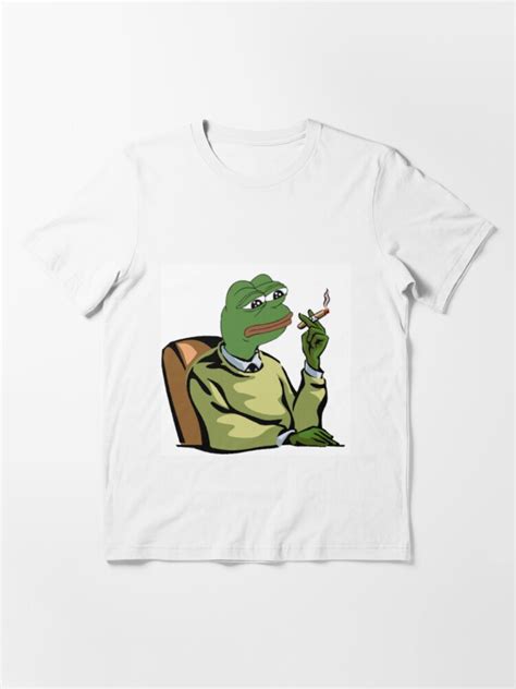 Casual Dressed Pepe The Frog Meme Rare T Shirt By Bitsnake Redbubble