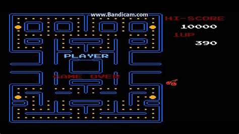 Pac Man Game Over Youtube