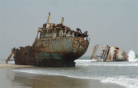 Abandoned Shipwreck Beach