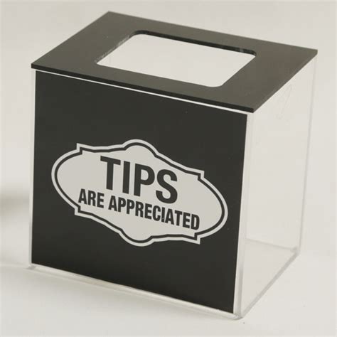 Professional Tip Jars And Tip Boxes Sold Here
