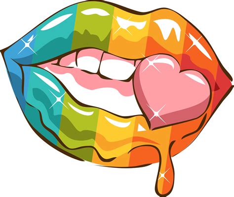 Free Dripping Lips Png Graphic Clipart Design Png With Transparent Background