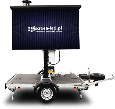 Miniplatformled Lightweight Small Led Screen Trailer Screen Led