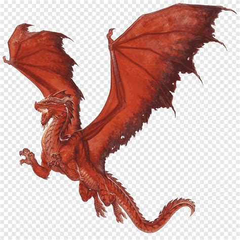 Red Dragon Illustration Dungeons And Dragons Tiamat Monster Manual