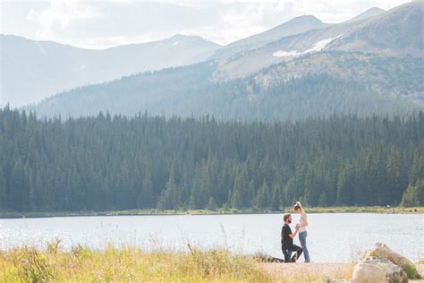 Proposal At Brainard Lake Recreation Area Where She Said Yes Scenic