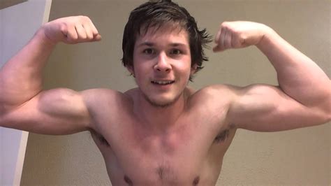 Huge Young Teen Bodybuilder Huge Arms Biceps Youtube