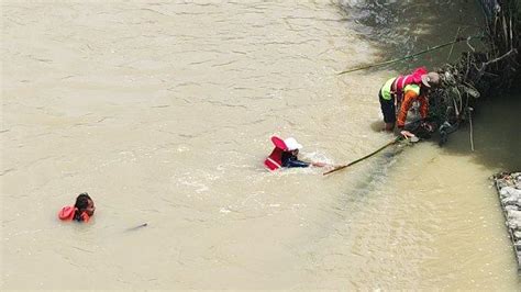 Korban Hanyut Di Sungai Gobak Bancak Kabupaten Semarang Ditemukan Dalam