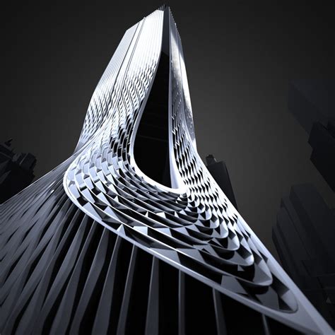 Could Zaha Hadids Miami Tower Look Anything Like This Inspiratu