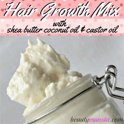 Now almost everyone uses oil in their daily or weekly hair care maintenance. Hair Growth Recipe: Shea Butter Coconut Oil Castor Oil Mix ...