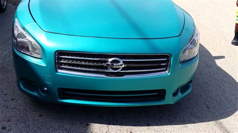 Matte Teal Nissan Maxima Youtube