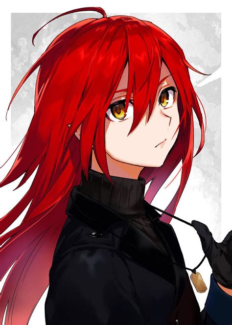 15 Red And White Hair Anime Character References