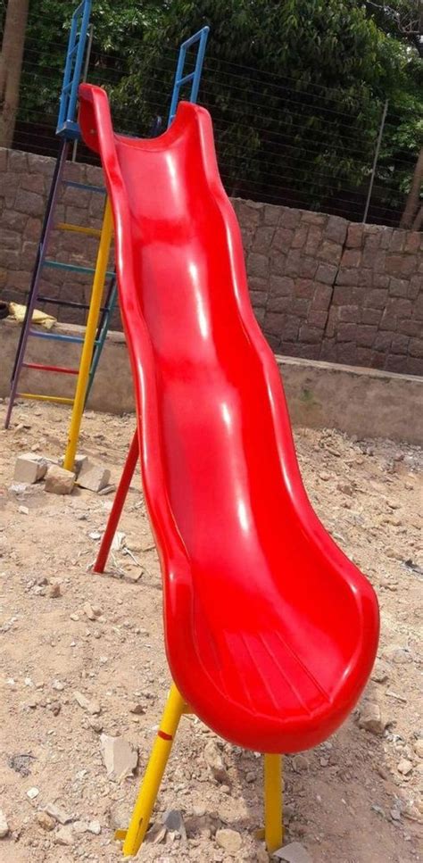Straight Red Frp Playground Slides Age Group 5 Years At Rs 16000 In
