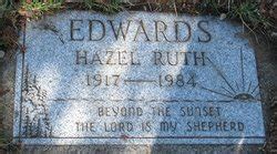 Hazel Ruth Edwards Find A Grave Memorial
