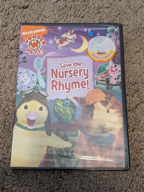 Wonder Pets Save The Nursery Rhyme Dvd 2008 New And Sealed
