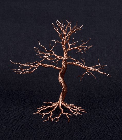 Wire Tree Sculpture Tutorial Step By Step Instructions Unique Wire