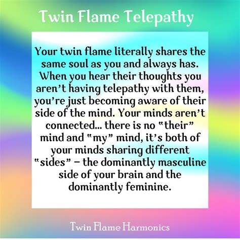 Twin Flame Telepathy | Twin flame, Twin flame love, Twin flame quotes
