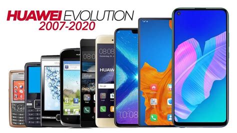All Huawei Phones Evolution 2007 2020 Huawei Phones Huawei Phone