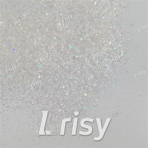 Translucent Holographic White Confetti Glitter Flakes Shards Lb01100 2