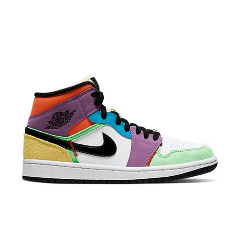 Jordan 1 Mid Se Multi Color W Cw1140 100 Wit