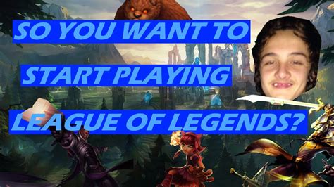 How Do You Start Playing League Of Legends Guide For Noobs Youtube