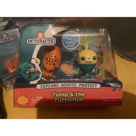 Octonauts Brand New In The Box Turnip And The Cuttlefish In