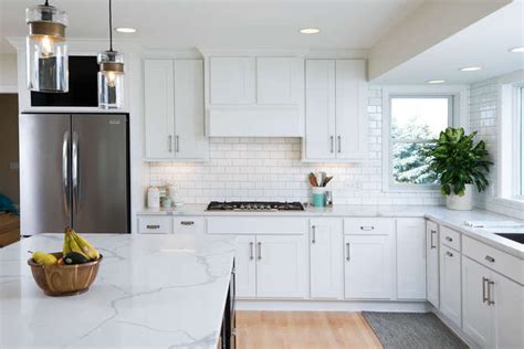 Modern White Kitchen Remodel — Shaeffer Design Build