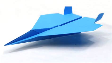 how to make easy f 15 paper airplane amazing paper jet tutorial youtube