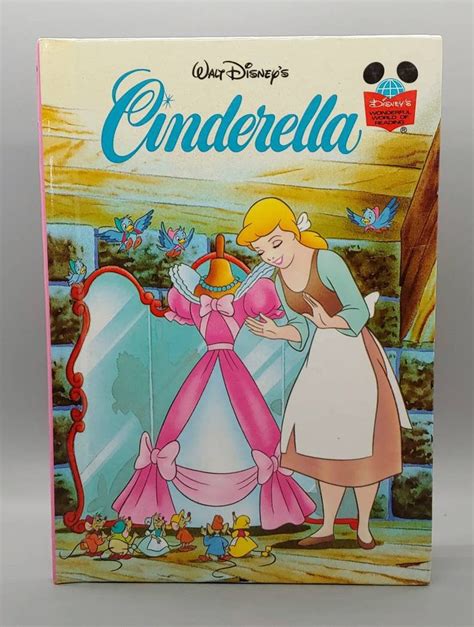 Vintage Disneys Wonderful World Of Reading Cinderella 1995 Etsy