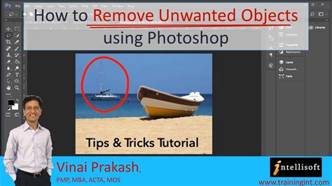 How To Completely Remove Or Blur Unnecessary Objects In Photoshop Youtube