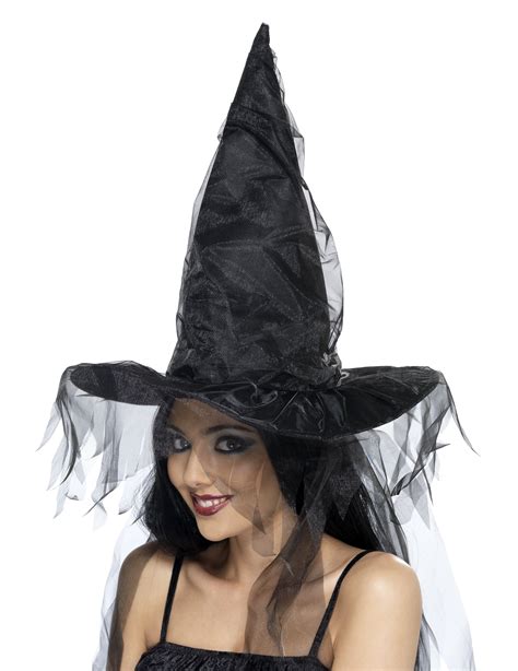 Sombreros Para Adultos Unomor Sombrero De Bruja De Halloween Satinado Disfraz De Halloween De