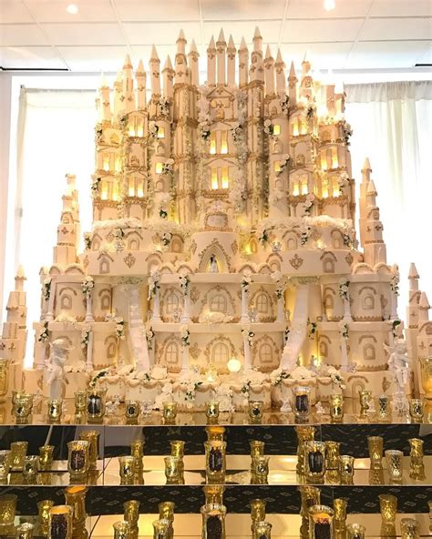 Asian Wedding Cakes On Instagram “one Of Our Biggest Cakes To Date A Huge Castle Cake