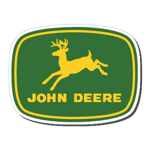 John Deere Decal Sticker Logo Tractor Transparent John Deere Logo Hd