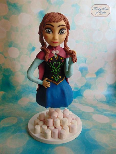 Princess Anna Cake Decorated Cake By For The Love Of Cakesdecor