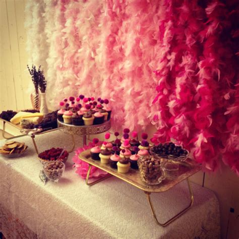 Ombre Feather Boa Party Backdrop Super Easy To Make Backdrops For