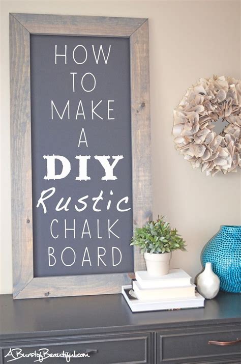 The chalkboard home updated their profile picture. Top 10 Beautiful DIY Home Decor Projects to Make This ...